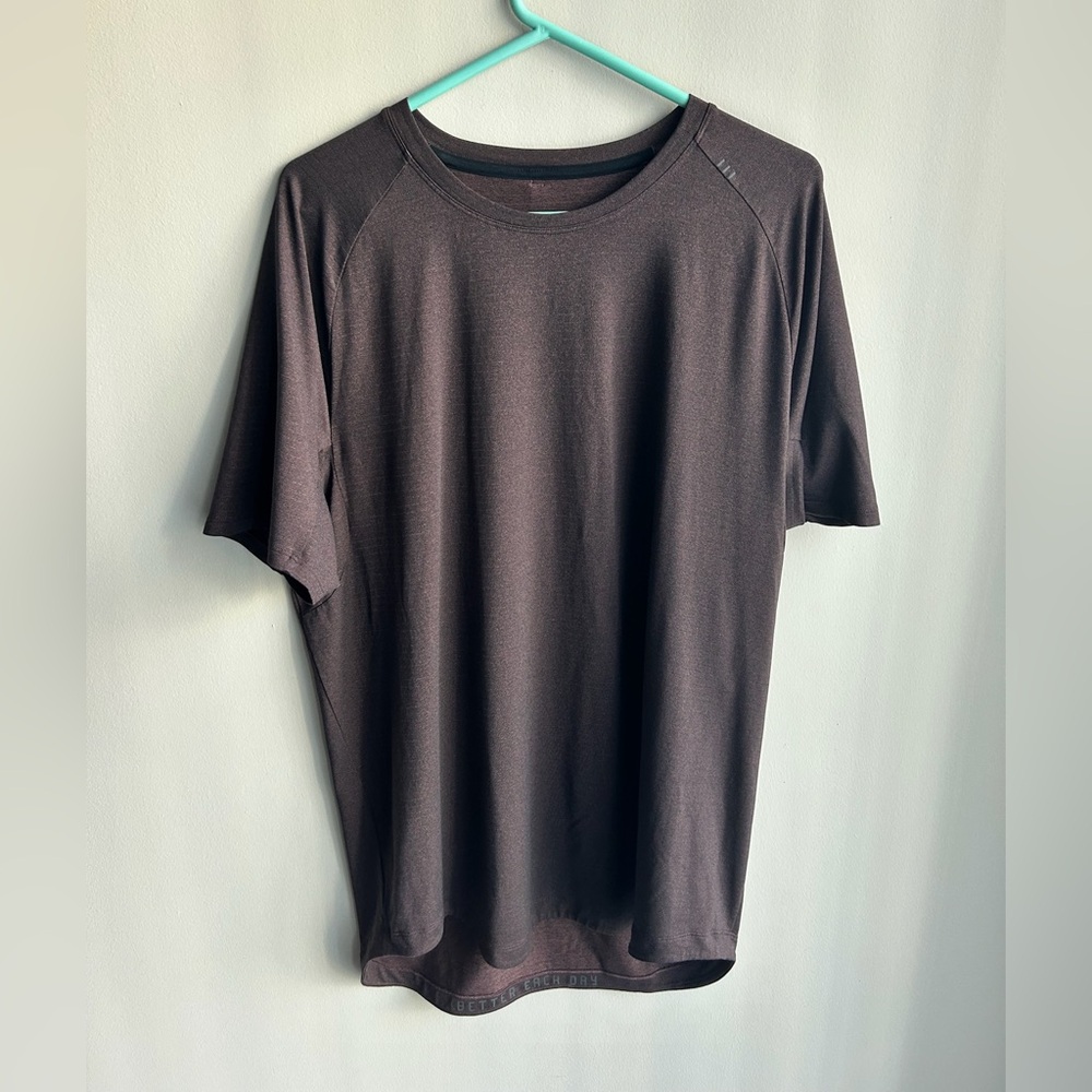 Lululemon Brown Men’s Vent Tech Short-Sleeve Shirt